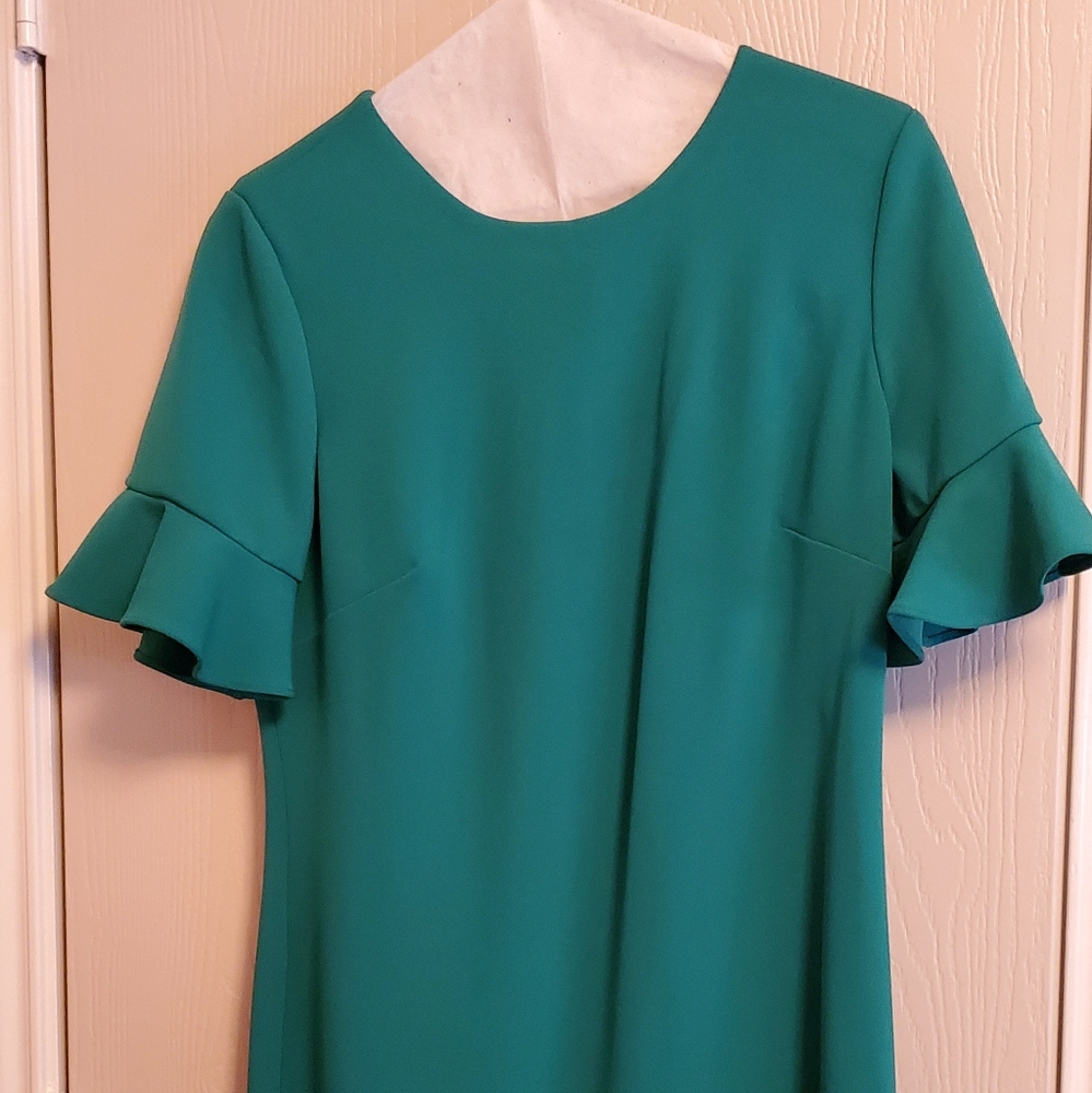 Calvin Klein green dress